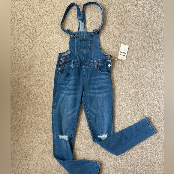 Love Moda Overalls Women’s size M - Picture 5 of 5